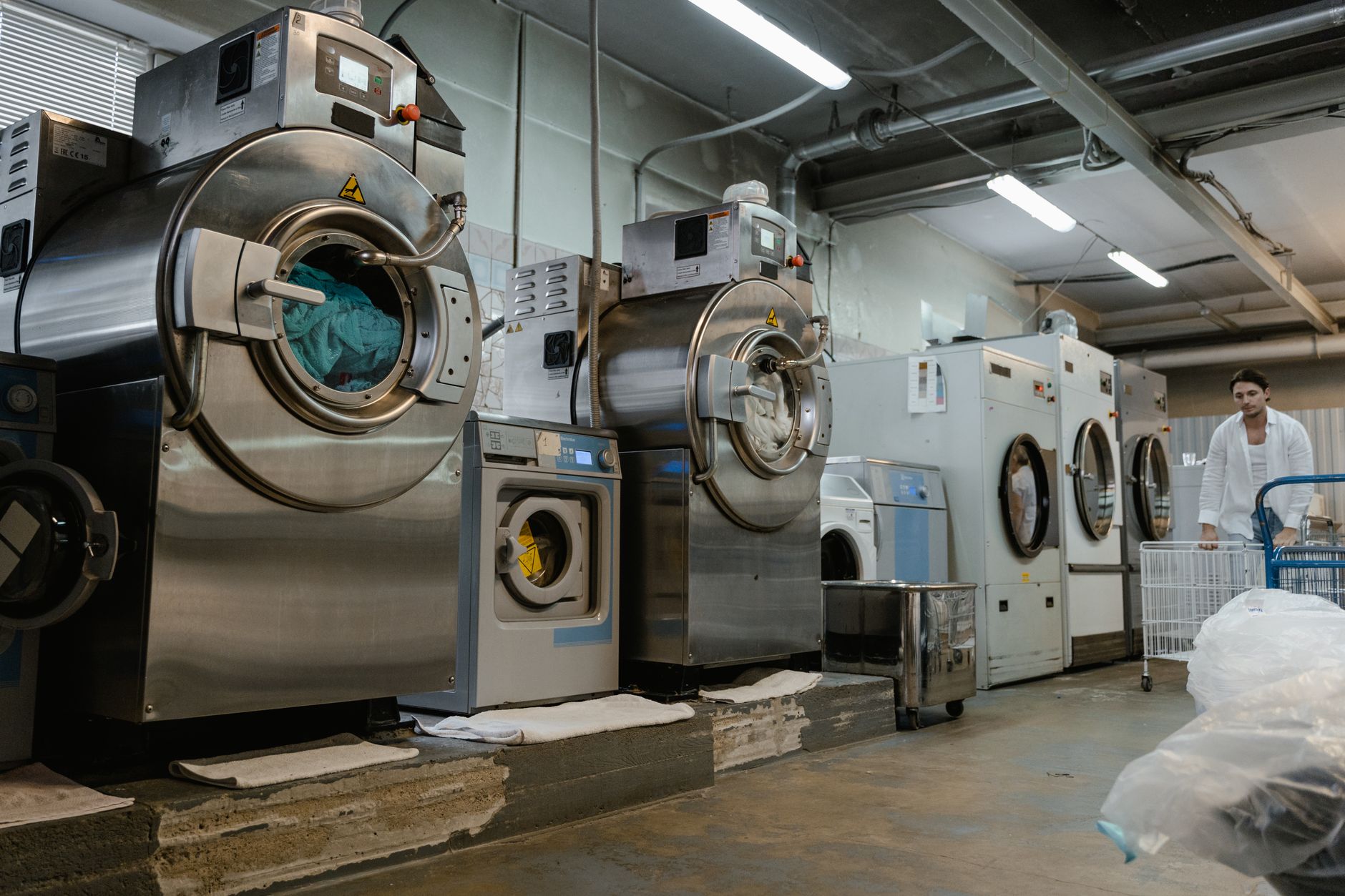 Blanchisserie industrielle à Levallois-Perret